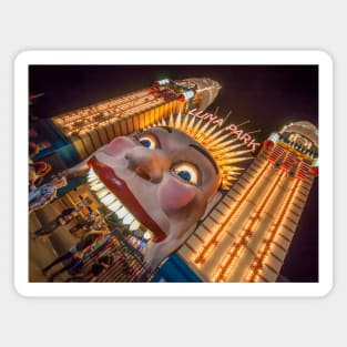 Luna Park Face at Night, Sydney, NSW, Australia Magnet